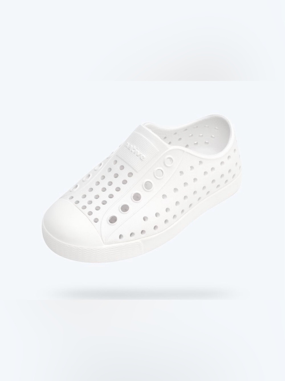 NEW white native sneakers